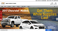 Desktop Screenshot of bradleychevroletparker.com